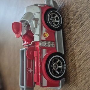 PAW PATROL MARSHALL DRIVING FIRETRUCK DIE CAST 1.5” X 3” VEHICLE